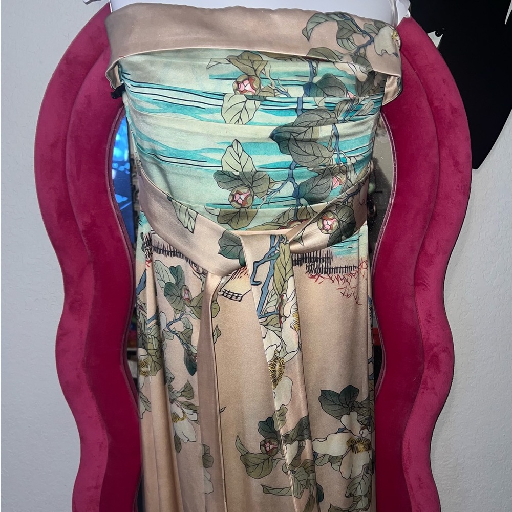 Japanese garden Trisha Paterson dress
